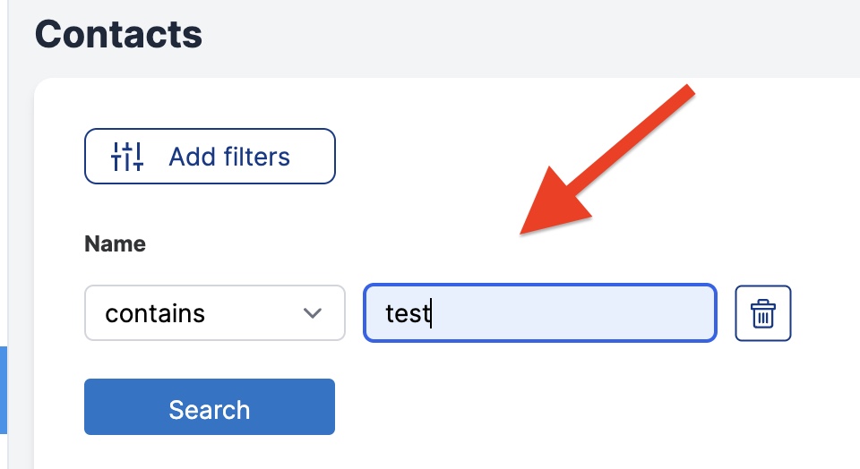 Filter Value