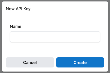 New API Key